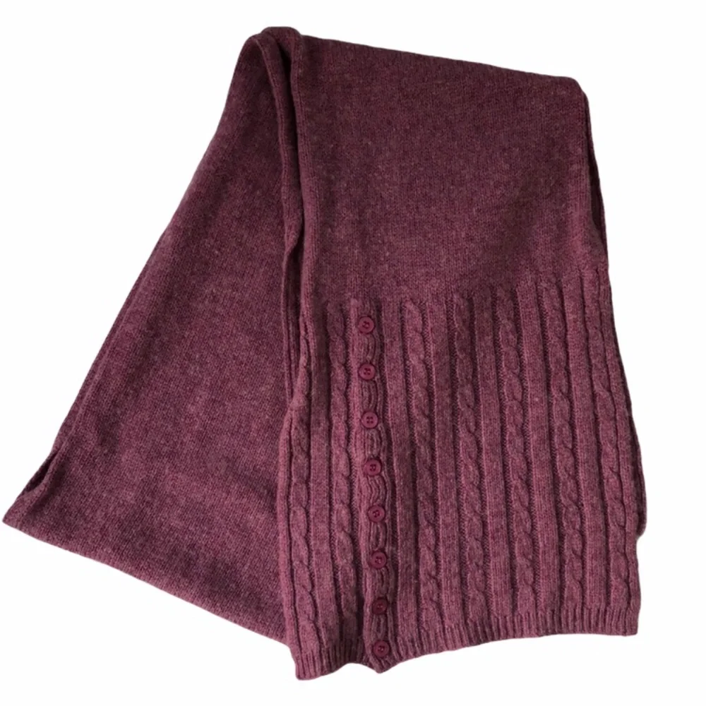 Chaps pink lambswool blend scarf